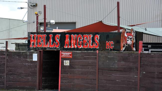 The Hells Angels clubhouse in Thomastown.