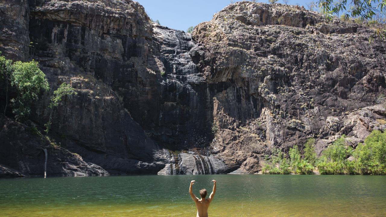 Gunlom Falls is one the Northern Territory’s most scenic areas. Picture: Tourism Australia