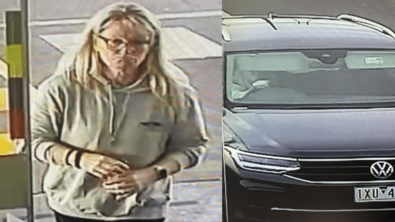 Wyndham Vale woman Tanya, last seen in Corio travelling in a dark grey 2023 Volkswagen Tiguan wagon with the registration 1XU4DG.