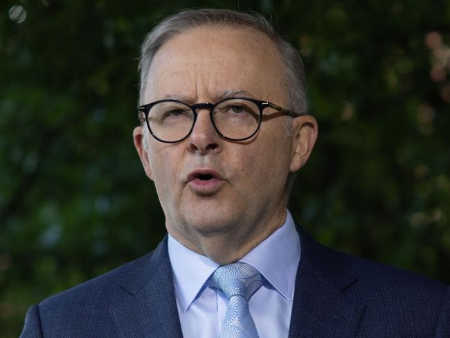 CANBERRA, AUSTRALIA - NewsWire Photos FEBRUARY, 6, 2023: Prime Minister Anthony Albanese attended the Parliamentary Ecumenical Service at St PaulÃ¢â¬â¢s Anglican Church in Manuka. Picture: NCA NewsWire / Gary Ramage