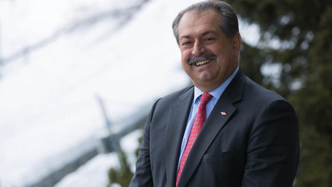 Dow Chemical boss Andrew Liveris is stepping down after leading the company for 14 years. (AFP photo)