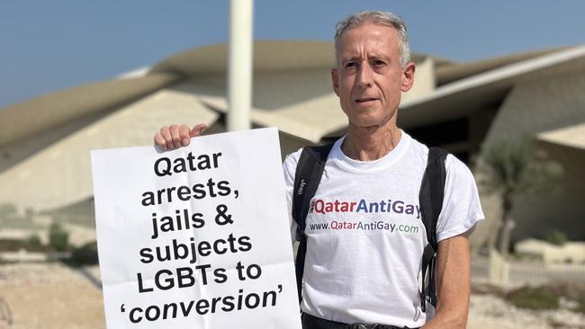 Peter Tatchell staged the first ever LGBT protest in a Gulf state in Qatar this month in support of LGBT+ people, women and migrant workers.