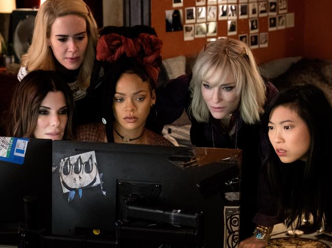 Scene from the film Ocean's 8. Roadshow/Warner Bros Pictures.