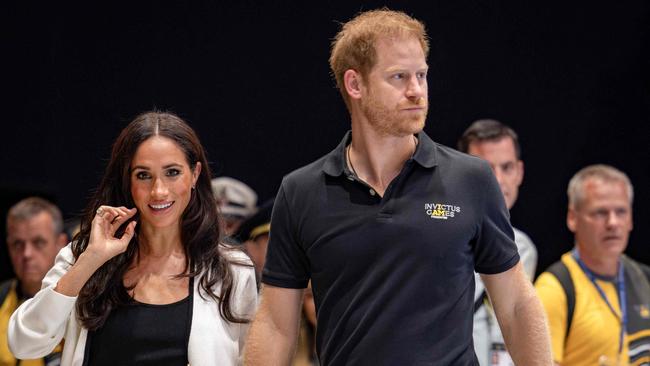 Meghan and Harry Harry at the 2023 Invictus Games in Dusseldorf.