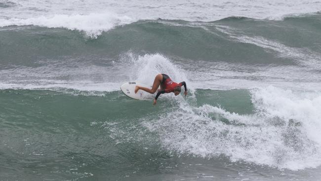 The Tweed Coast Pro is a happy hunting ground for Ellie Brooks. (Photo by Cait Miers/World Surf League)