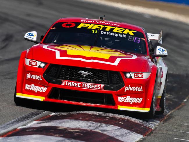 Anton De Pasquale drives his Ford Mustang at the Perth SuperSprint last month. Picture: Daniel Kalisz/Getty Images