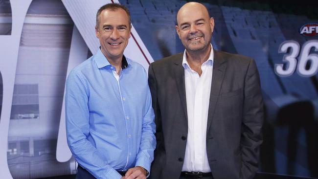 Gerard Whateley &amp; Mark Robinson return for AFL 360 in 2018.