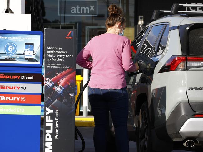 Fuel and mortgage costs have risen significantly since the Reserve Bank last faced parliament in February. Picture: Tertius Pickard