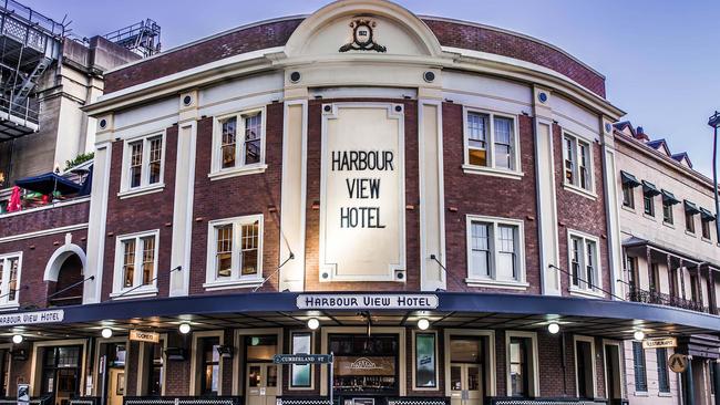 The famous Harbour View Hotel in The Rocks is for sale.