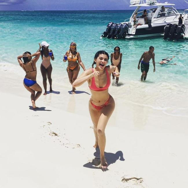 Bella Hadid shares a snap from Kylie Jenner's 19th birthday, 