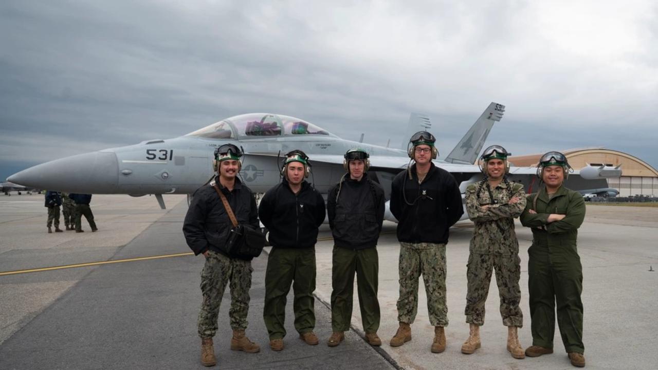 US Navy Sailors during Operation Exercise Red Flag Alaska. Picture: Senior Airman Megan Estrada/Supplied