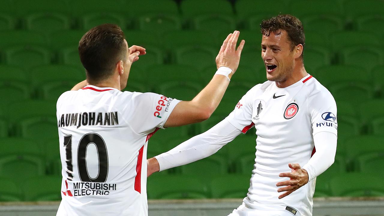 Oriol Riera and Alex Baumjohann are both leaving the Wanderers