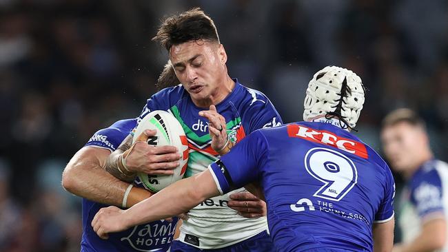 Charnze Nicoll-Klokstad has had his issues with concussion. Picture: Getty