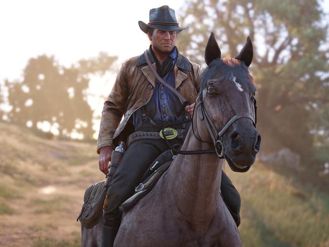 The game draws on every western movie or reference you can imagine. Picture: Red Dead Redemption II