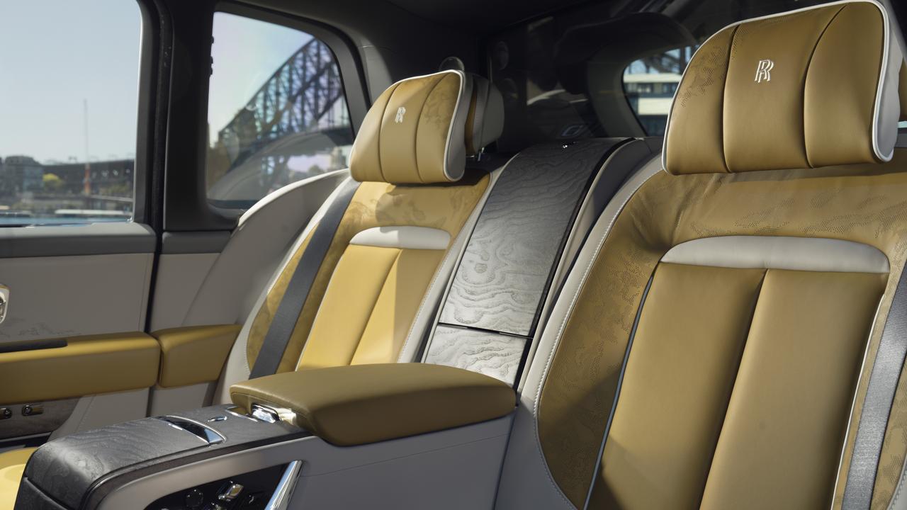 Rolls Royce Cullinan Series II offer a new fabrics made from Bamboo. Picture: Easton Chang