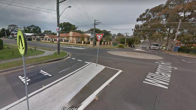 Police are seeking three men after a shocking random attack in Caringbah. Picture: Google Maps