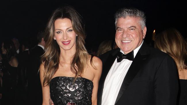 Amber McDonald, with former husband John Symond, owns fashion brand Common Hours. Picture: Christian Gilles