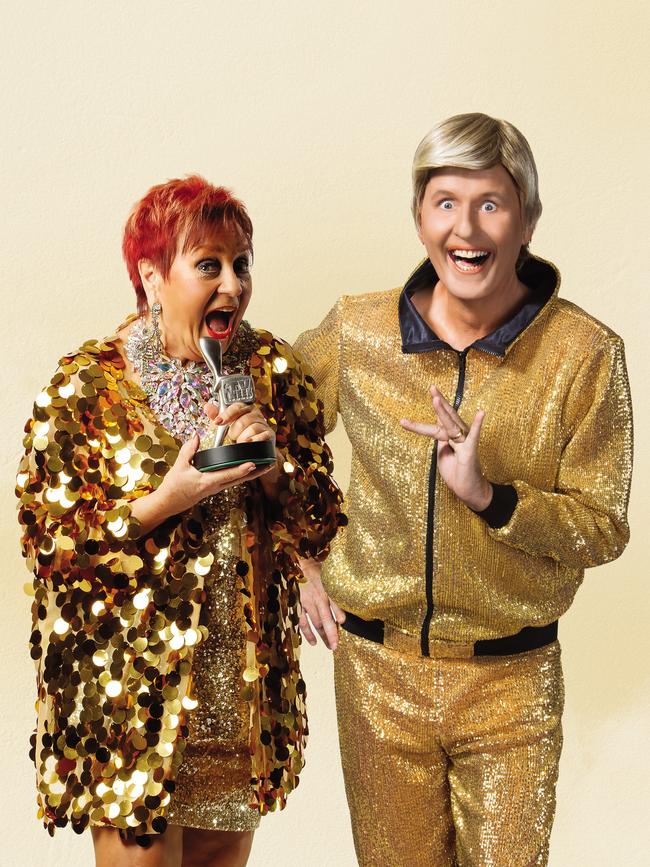 2021: Willsy and Bob on a promotional shoot for their Cabaret Festival show Adelaide Tonight.