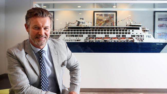 P&amp;O Cruises president Sture Myrmell. Picture: James Croucher