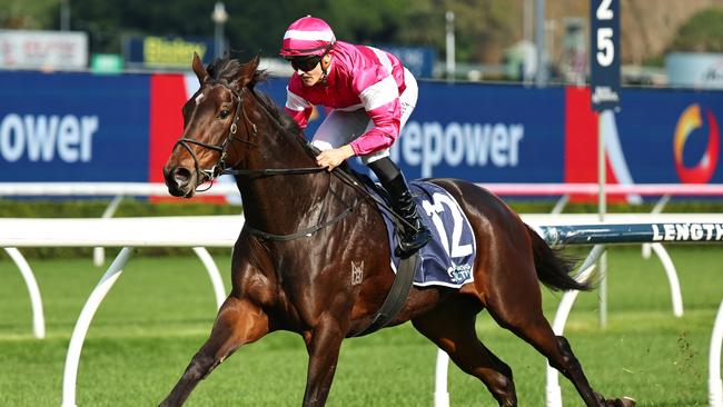 Let's Fly raced away for an impressive win at Randwick. Picture: Getty Images