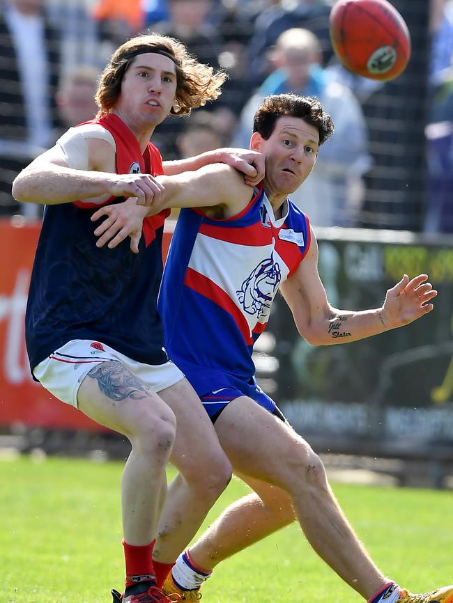 Diamond Creek’s Good Friday game against Eltham will be its first since a heavy loss in last year’s NFL Division 2 grand final to North Heidelberg. Picture: Andy Brownbill.