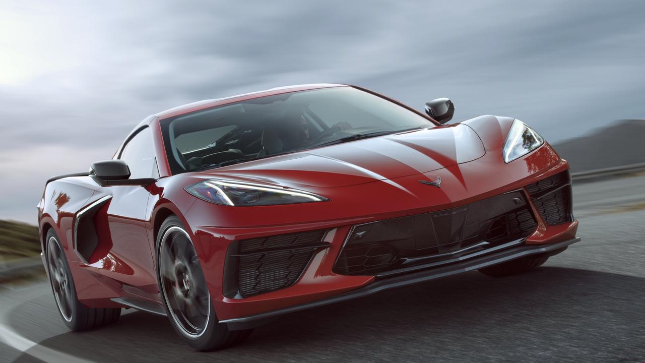 The Corvette promises supercar performance at a sports sedan price. Picture: Supplied.