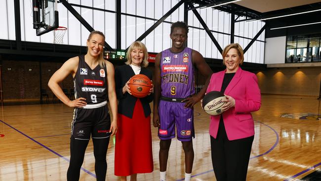 Robyn Denholm, right, already is a majority owner of the Sydney Kings and Sydney Flames