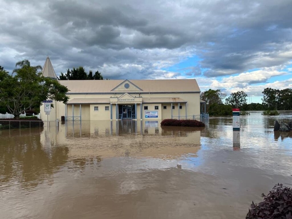 The band hall at the end of Sussex St, Maryborough.