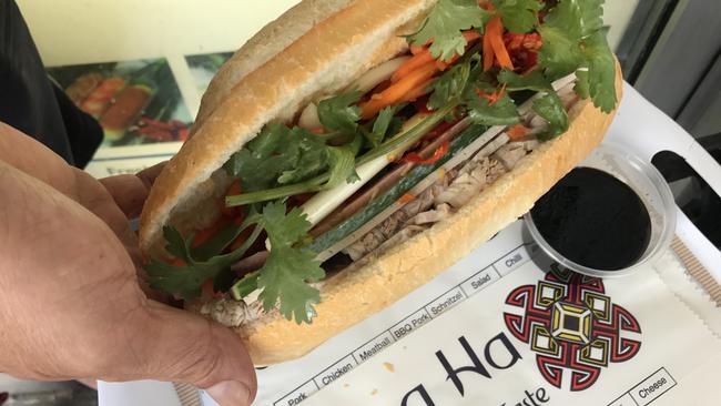 Pork Banh Mi at Hong Ha. Picture: Jenifer Jagielski