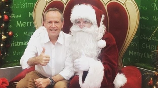 We can only wonder what Bill Shorten asked for.