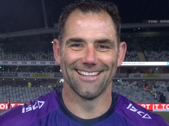 Cameron Smith is the NRL's best troll as well.