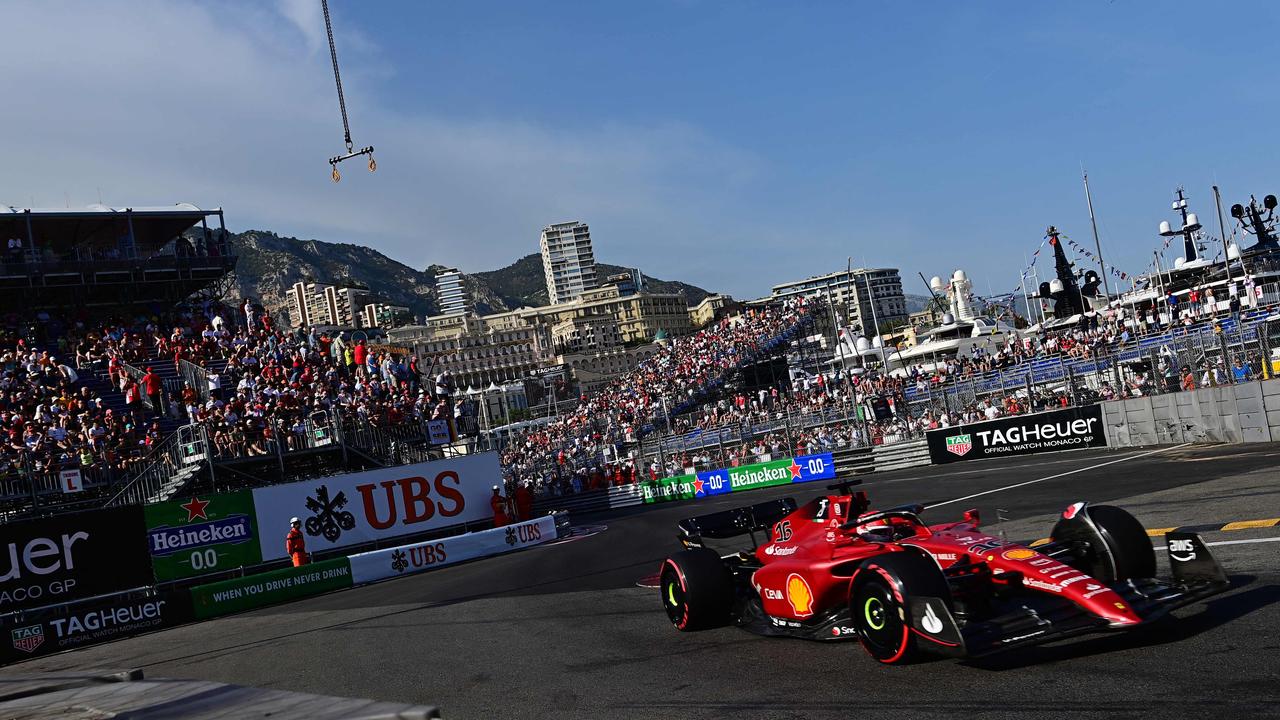 F1 2022, Monaco Grand Prix, Ferrari, Charles Leclerc, Daniel Ricciardo