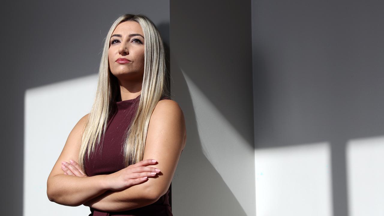 Lavinia Duga reported the sexual assault and in a recorded phone call the man admitted he didn’t stop when she said no. Picture: Richard Dobson