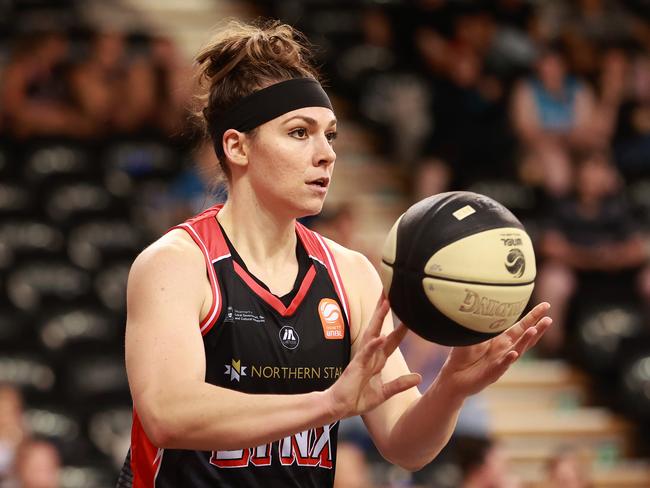 Teige Morrell has just finished a season as a development player at the Lynx. Picture: Getty Images