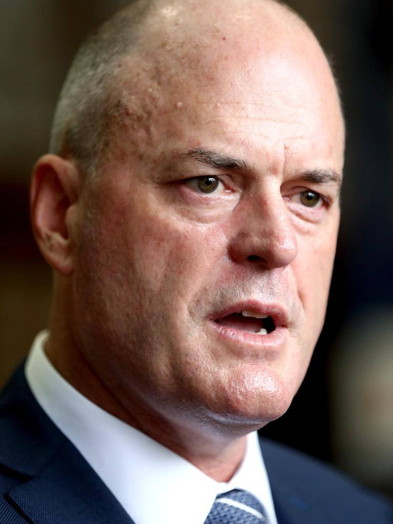 New Zealand National Party leader Todd Muller said the Health Minister’s head should roll over the COVID border blunder. Picture: Hannah Peters/Getty Images