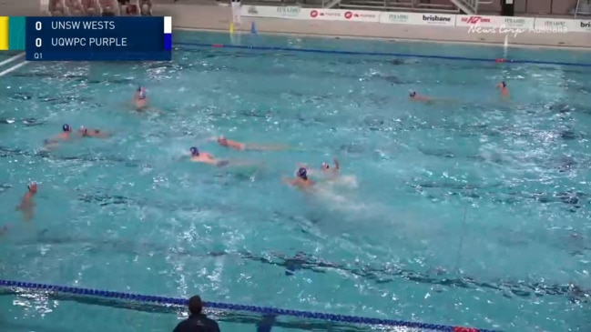 Replay: Water Polo - Australian Youth Championships - UNSW Wests v UQWPC Barras Purple (18 boys)