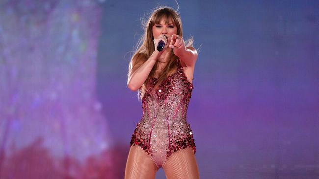 Taylor Swift’s search for her ‘authentic self’ helped propel a word to becoming most searched. Picture: Getty Images