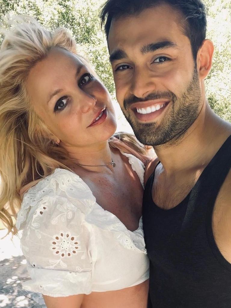 Britney Spears and Sam Asghari have been dating since 2016. Picture: @samasghari/Instagram