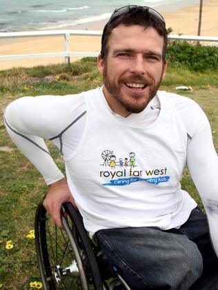 Gold medallist Kurt Fearnley.