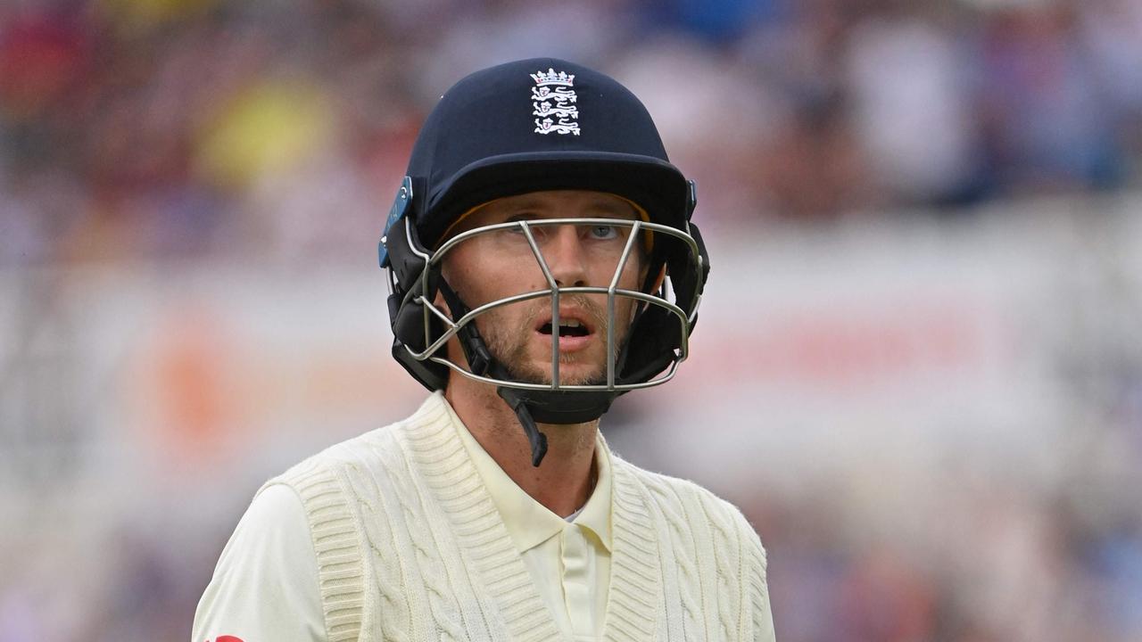 England slumped to 183 all out on the opening day of the first Test against India.