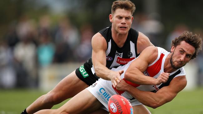 Taylor Adams sat out the second half against the Saints. Picture: Getty Images