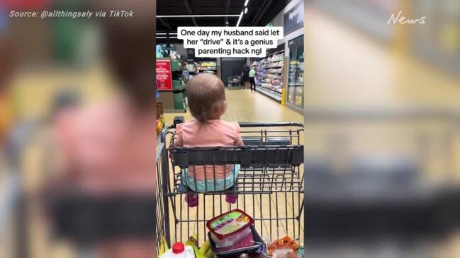 Dad's hack to stop toddler tantrums at shops