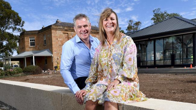 ‘We see this as a bit of a legacy’. Kingsford Homestead owners Stefan and Leanne Ahrens. Picture: Tricia Watkinson