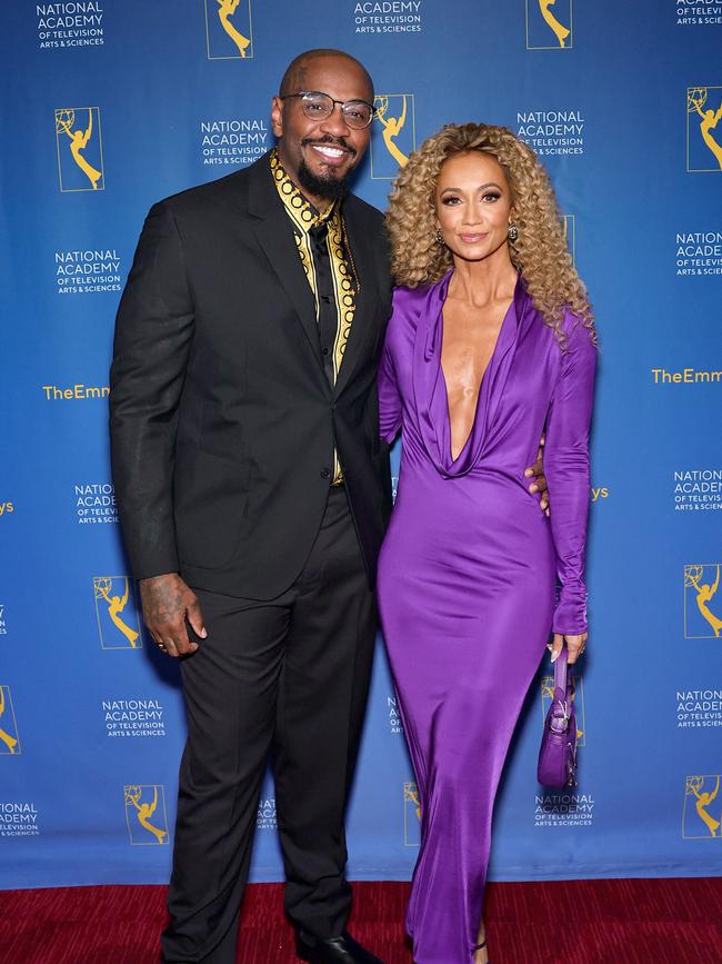 Malik Scott and Kate Scott attend the 46th Annual Sports Emmy Awards. Photo by Theo Wargo / GETTY IMAGES.