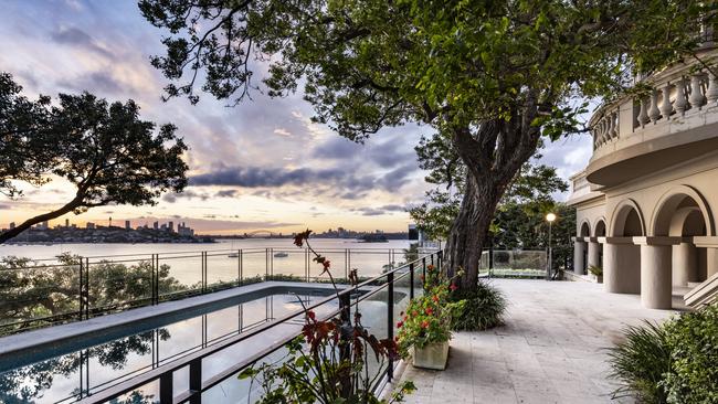 Villa Florda on Tivoli Ave in Rose Bay sold for an undisclosed price reported to be near $45m.