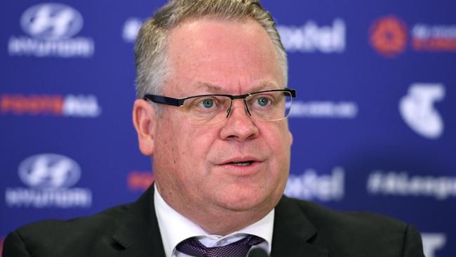 FFA head of leagues Greg O’Rourke. Picture: AAP