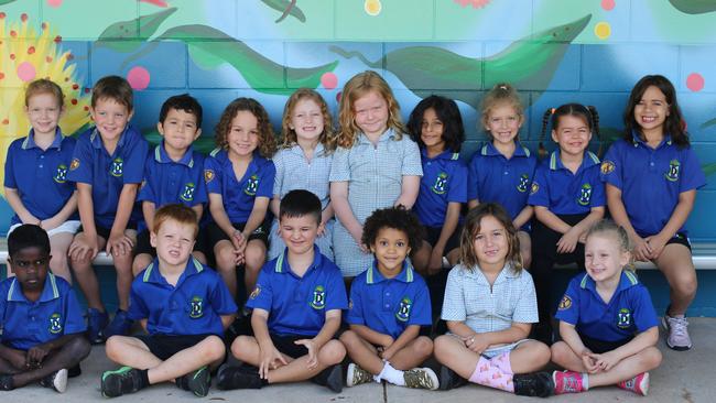 DURACK PRIMARY SCHOOL TR Reeves BACK ROW (L-R): Brooklyn Goulding, Luca Gale, Aaron Heuvel, Reece Day, Indi Lloyd, Harper Goulding, Atarah Geo, Madison Daly- Phelan, Ella Shovelton, Ramani Mullet. FRONT ROW (L-R): Derrick Majindi, Samuel Ryan, Sebastian Merlino, Mushana Chibweza, Jasmine Gawlik, Darcee Watts Picture: Kerry Vincent