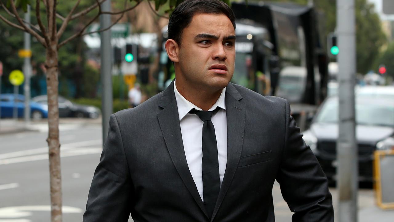 Manly NRL star Dylan Walker has pleaded not guilty to assault. Picture: NCA NewsWire / Damian Shaw