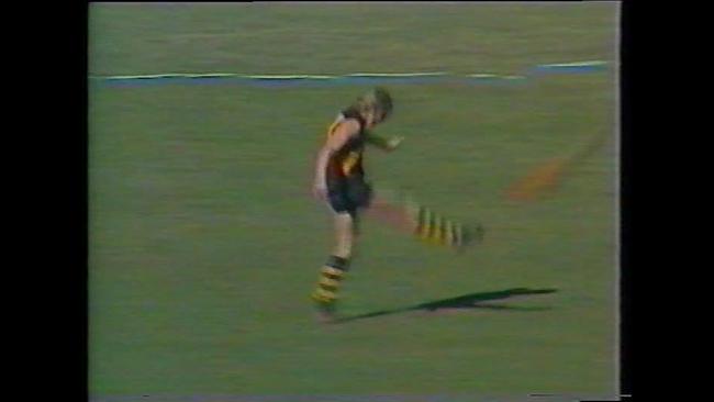 It was a blur of goals that day at Glenelg.