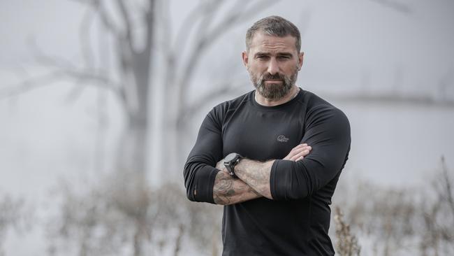 SAS Australia's Chief Instructor Ant Middleton never looks back. Picture: Supplied